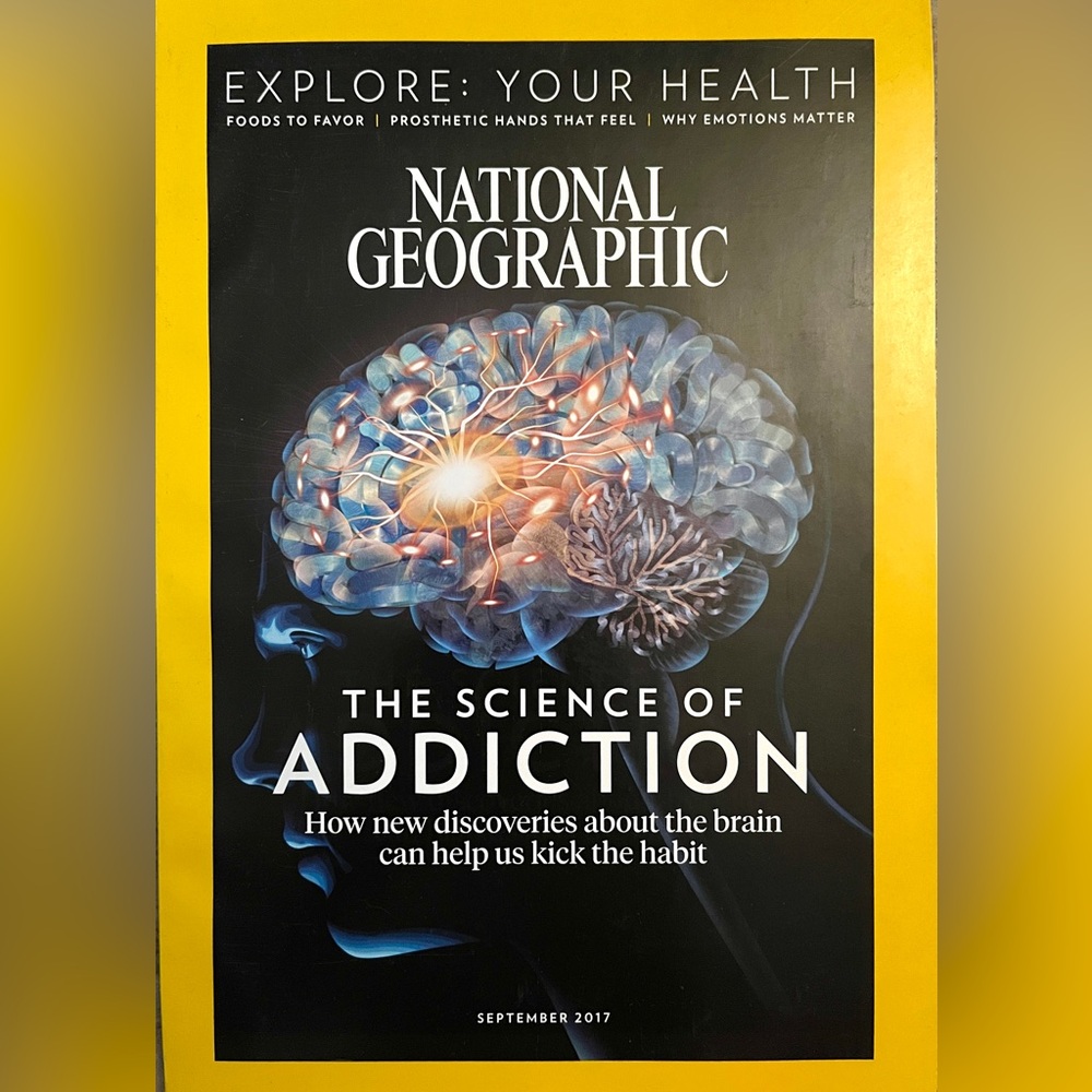 National Geographic Vol. 252 No. 3 Sept 2017. Addiction/Health/Science NEW
